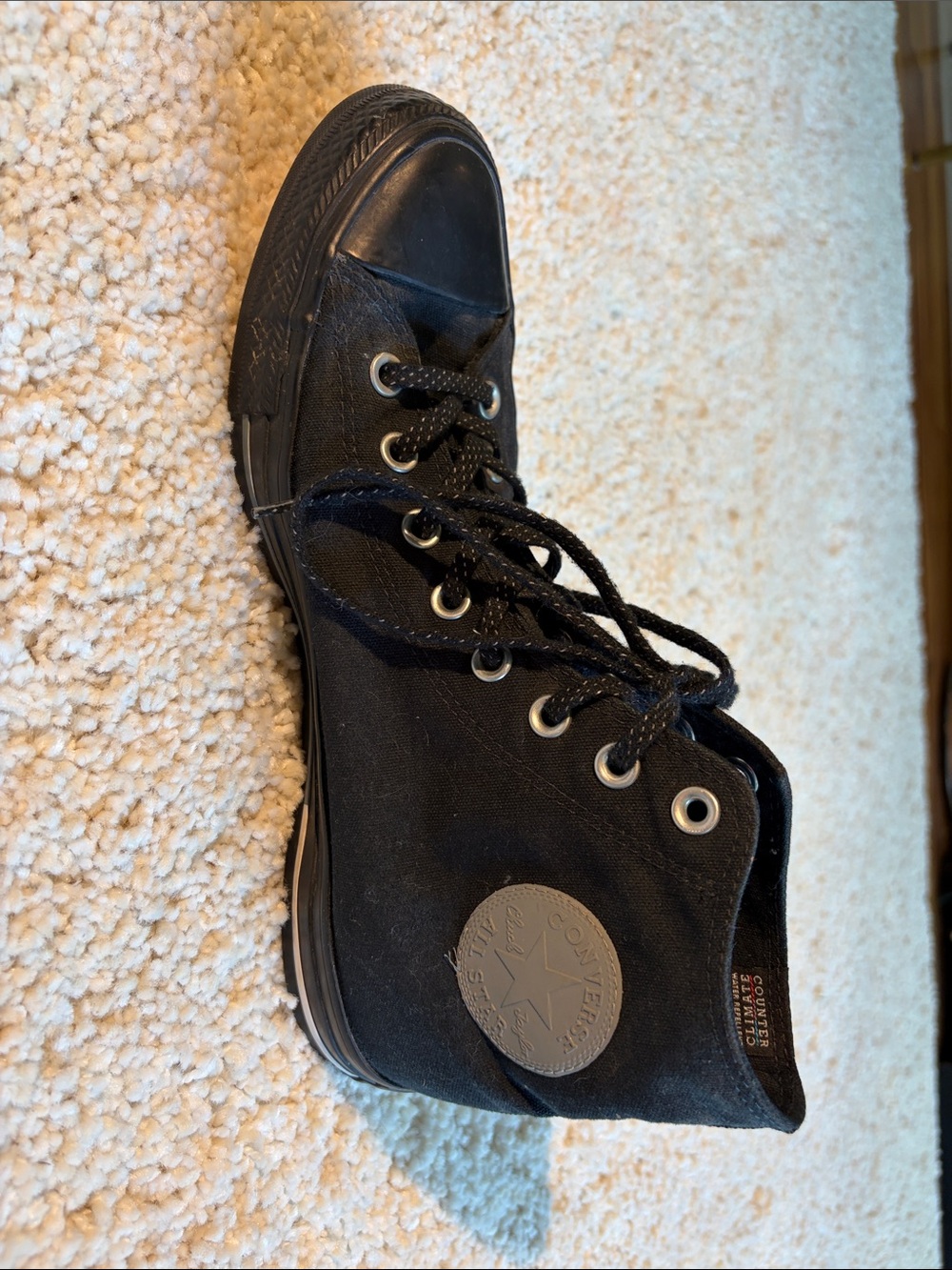 Converse Black High-Top Canvas Sneaker